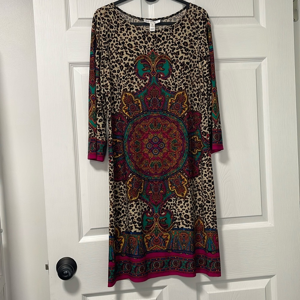 London Times Shift Dress Size 8